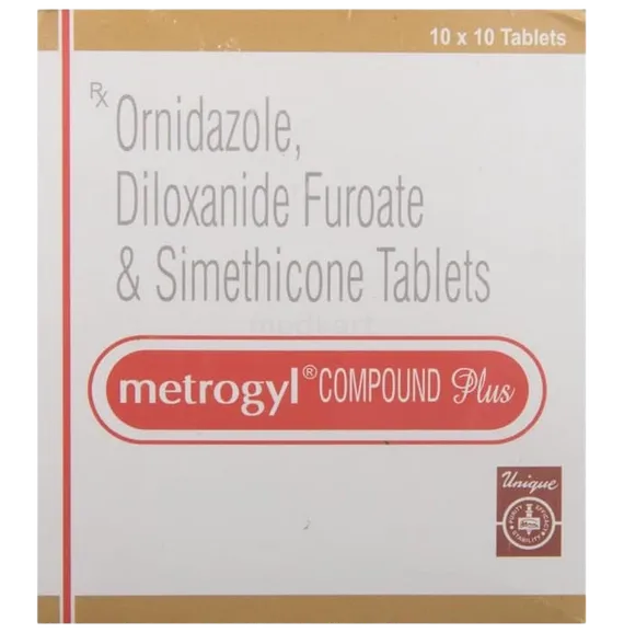metrogyl compound plus tablet 10's
